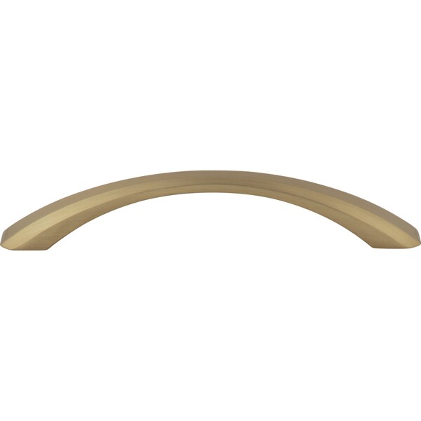 128 Mm Center-to-Center Satin Bronze Wheeler Cabinet Pull